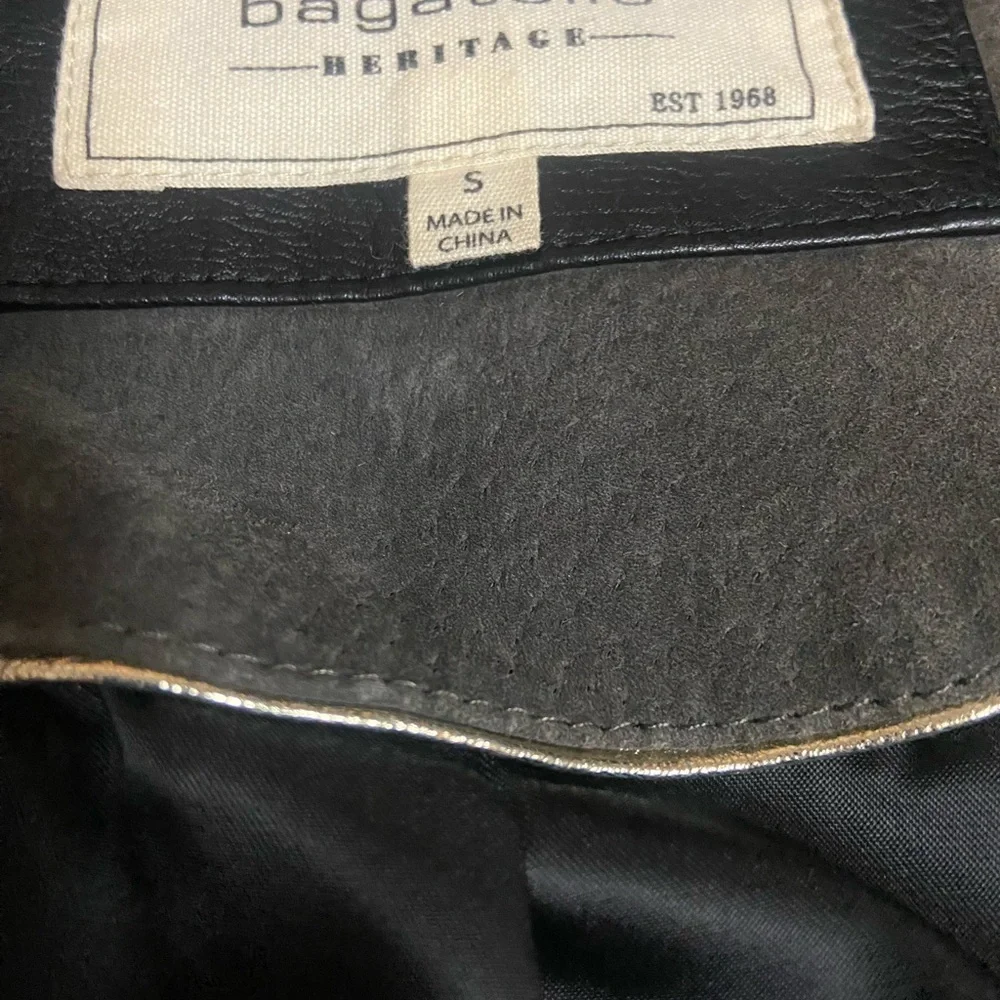 Bagatelle Sz S Olive Green Men’s Suede Bomber Jacket - Picture 12 of 13